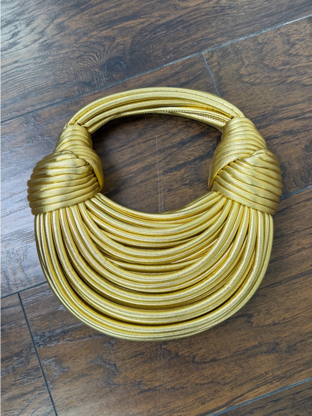 Gold Mini Knot Handle Bag - Unbranded - Picture 5 of 11